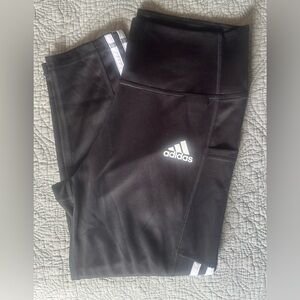 Women's Adidas High Waisted Capri Leggings